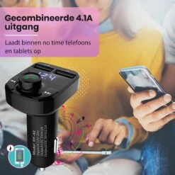 WVE Bluetooth FM Transmitter - Autolader - Carkit - Autoradio - Bluetooth Transmitter -Auto-Onderdelenwinkel 1200x1200 1239
