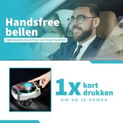 DINTO® Bluetooth FM Transmitter BC63 - Auto Lader - Carkit - Handsfree - USB 3.0 - MP3 - SD Kaart - Snel Lader - Bluetooth Receiver -Auto-Onderdelenwinkel 1200x1200 1284