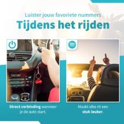 DINTO® Bluetooth FM Transmitter BC63 - Auto Lader - Carkit - Handsfree - USB 3.0 - MP3 - SD Kaart - Snel Lader - Bluetooth Receiver -Auto-Onderdelenwinkel 1200x1200 1286