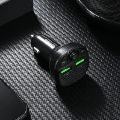 ISHIVA Premium Bluetooth FM Transmitter - 2x Fast Charger 3.4A USB Poort - Capaciteit Tot 64GB SD Kaart Of USB - Aluminiumlegering - Autolader - Carkit - Autoradio - Fm Transmitter Bluetooth Auto - Fm Transmitter Iphone - Fm Transmitter Auto -Auto-Onderdelenwinkel 1200x1200 1293