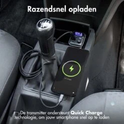 IMoshion FM Transmitter - Bluetooth Transmitter / Receiver Voor In De Auto - Handsfree Bellen & Muziek Afspelen Via O.a. Spotify - Carkit & Autolader Met USB-C -Auto-Onderdelenwinkel 1200x1200 1298