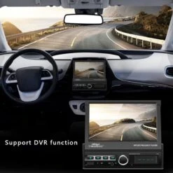 TechU™ Autoradio T142 – Met Uitklapbaar Scherm, Afstandsbediening & Achteruitrijcamera – 1 Din – 7 Inch Touchscreen – FM Radio – Bluetooth – USB – AUX – TF Card – Handsfree Bellen -Auto-Onderdelenwinkel 1200x1200 1365