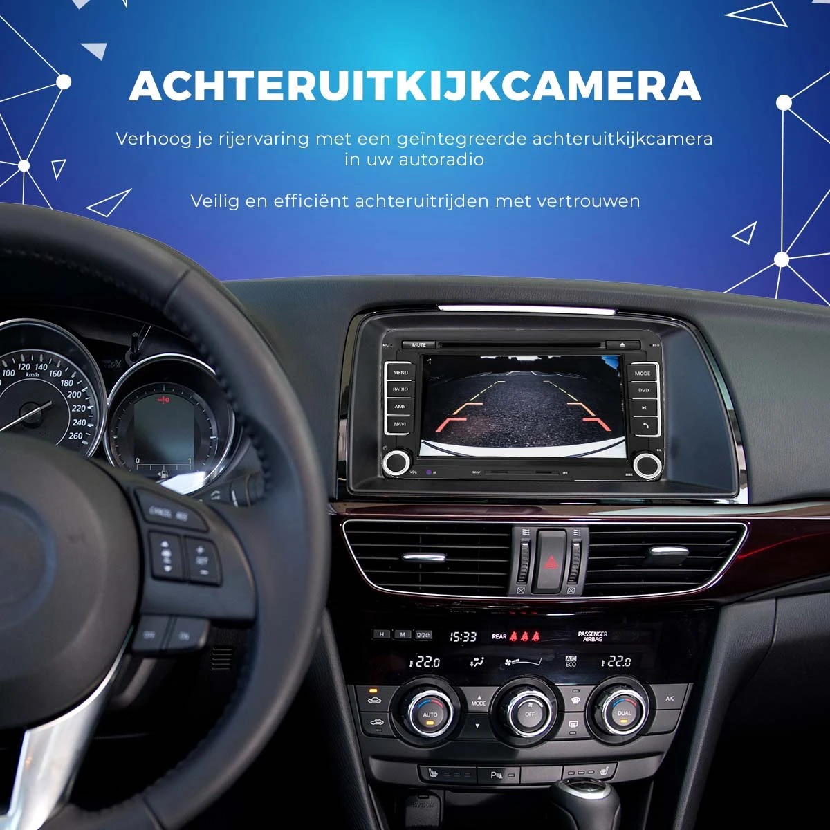 Autoradio Met Bluetooth & Achteruitrijcamera - Auto Navigatie Voor Volkswagen Seat & Skoda - Apple Carplay & Android Auto - Navigatiesysteem Met FM Radio 10 Autoradio Met Bluetooth & Achteruitrijcamera - Auto Navigatie Voor Volkswagen Seat & Skoda - Apple Carplay & Android Auto - Navigatiesysteem Met FM Radio - Afbeelding 8