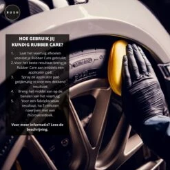 RUSH Bandenglans - Auto & Motor - Auto Wassen - Bandenzwart - Rubber Care 750ml -Auto-Onderdelenwinkel 1200x1200 176