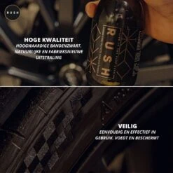 RUSH Bandenglans - Auto & Motor - Auto Wassen - Bandenzwart - Rubber Care 300ml -Auto-Onderdelenwinkel 1200x1200 192