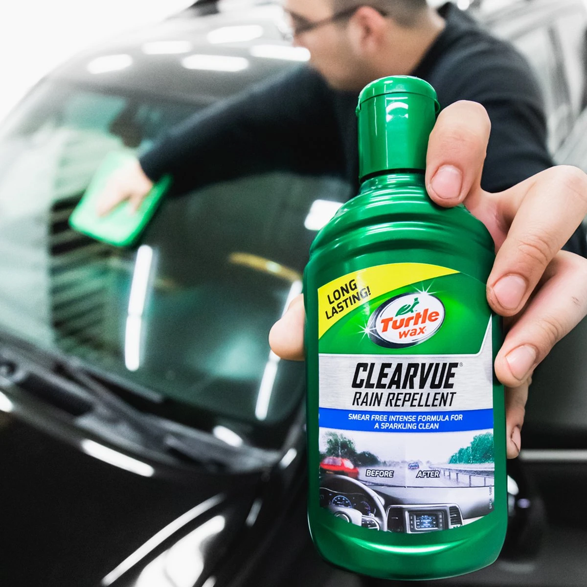 Turtle Wax 52859 ClearVue Rain Repellant 300ml 6 Turtle Wax 52859 ClearVue Rain Repellant 300ml - Afbeelding 4