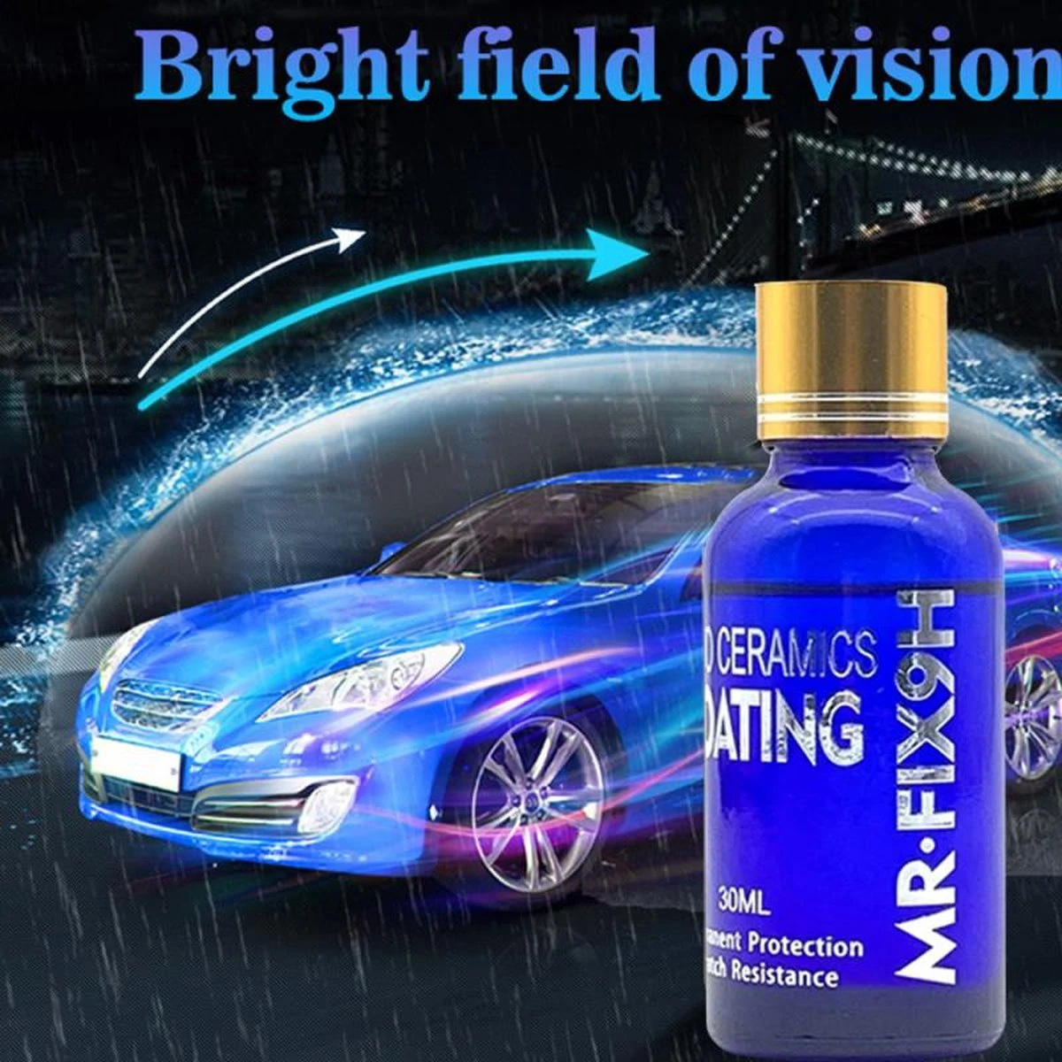 Mr. Fix 9H Keramische Glas Coating / Microfiber Handdoek/Lakverzegeling / Krasverwijderaar / Lakbescherming / Kras Verwijderen Auto / Auto Polijsten / Auto Glas Coating 30ML / Auto Lak Bescherming / Vuilafstotend / Langdurige Bescherming 5 Mr. Fix 9H Keramische Glas Coating / Microfiber Handdoek/Lakverzegeling / Krasverwijderaar / Lakbescherming / Kras Verwijderen Auto / Auto Polijsten / Auto Glas Coating 30ML / Auto Lak Bescherming / Vuilafstotend / Langdurige Bescherming - Afbeelding 3