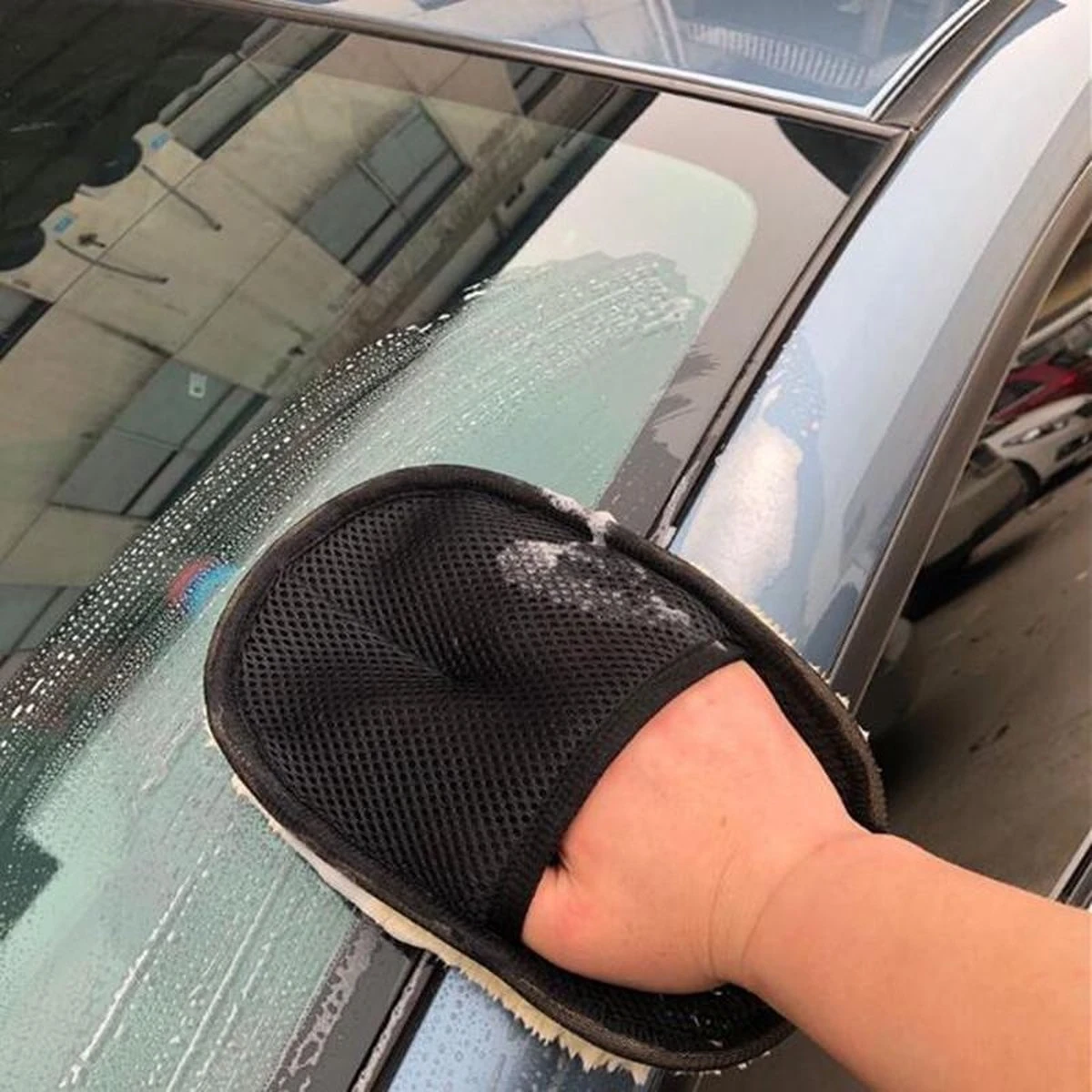 Merkloos Auto Spons- Was Handschoen - Schoonmaak - Reinigingsborstel - Microfiber Poetsdoek - Bruin - Wol - Zacht - Interieur Handschoen - Bruin - Washandschoen - Microvezel - Microvezel Washandschoen - Was Handschoen - Microvezel Washandschoen - Wasdoek 4 Merkloos Auto Spons- Was Handschoen - Schoonmaak - Reinigingsborstel - Microfiber Poetsdoek - Bruin - Wol - Zacht - Interieur Handschoen - Bruin - Washandschoen - Microvezel - Microvezel Washandschoen - Was Handschoen - Microvezel Washandschoen - Wasdoek - Afbeelding 2