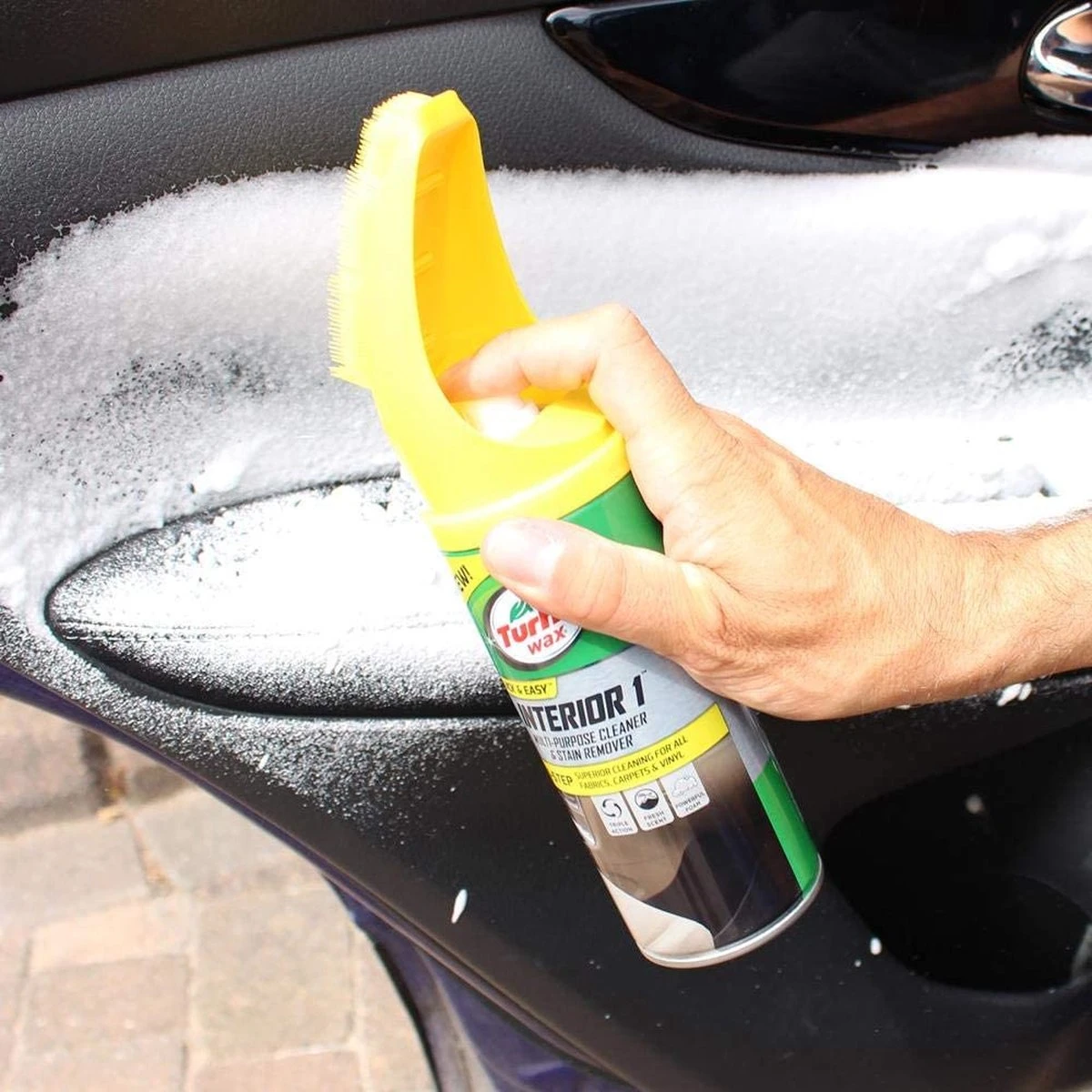 Turtle Wax 52868 GL Interior 1 400ml - Interierreiniger Autobekleding Reiniger Geur En Vlek Verwijdering 8 Turtle Wax 52868 GL Interior 1 400ml - Interierreiniger Autobekleding Reiniger Geur En Vlek Verwijdering - Afbeelding 6