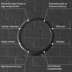 Stuurhoes Auto - Kunstleer - Voor 33-38 CM - Antislip & Schokabsorptie - Zwart -Auto-Onderdelenwinkel 1200x1200 369