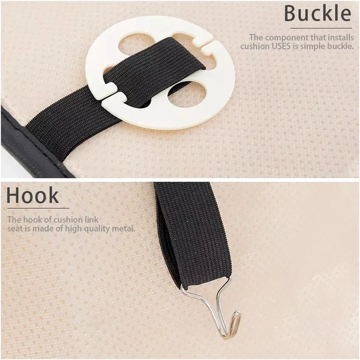 Nezr® Autostoelhoes Universeel Voorkant 1 Stuk - Leer - Auto Accessoires - Autohoes - Autostoel Beschermer - Zwart 7 Nezr® Autostoelhoes Universeel Voorkant 1 Stuk - Leer - Auto Accessoires - Autohoes - Autostoel Beschermer - Zwart - Afbeelding 5