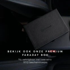 Inside Safe RFID Beschermhoes Autosleutel - Keyless Entry Beschermhoes - Autosleutel RFID Antidiefstal - Leer - Zwart -Auto-Onderdelenwinkel 1200x1200 432