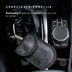 Inside Safe RFID Beschermhoes Autosleutel - Keyless Entry Beschermhoes - Autosleutel RFID Antidiefstal - Leer - Zwart -Auto-Onderdelenwinkel 1200x1200 433