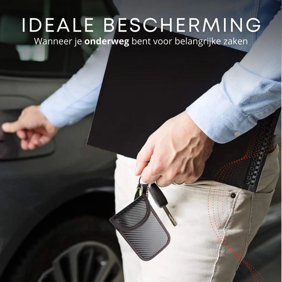 Faraday Box Geschikt Als Autosleutel Kluis Met Keyless Entry Hoesje - Rfid Beschermhoes - Antidiefstal Etui Auto 5 Faraday Box Geschikt Als Autosleutel Kluis Met Keyless Entry Hoesje - Rfid Beschermhoes - Antidiefstal Etui Auto - Afbeelding 3