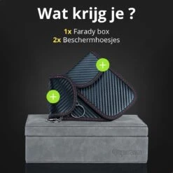 Faraday Box Pro Geschikt Als Autosleutel Kluis Met Keyless Entry Hoesje - Rfid Beschermhoes - Antidiefstal Etui Auto -Auto-Onderdelenwinkel 1200x1200 476