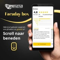 Faraday Box Pro Geschikt Als Autosleutel Kluis Met Keyless Entry Hoesje - Rfid Beschermhoes - Antidiefstal Etui Auto -Auto-Onderdelenwinkel 1200x1200 479