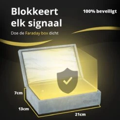 Faraday Box Pro Geschikt Als Autosleutel Kluis Met Keyless Entry Hoesje - Rfid Beschermhoes - Antidiefstal Etui Auto -Auto-Onderdelenwinkel 1200x1200 480
