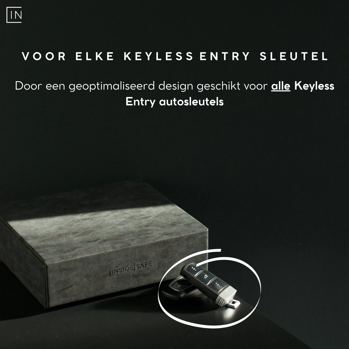 Inside Safe Faraday Box Autosleutel - Black Rock - Autosleutel RFID Antidiefstal - Keyless Entry Hoesje - 2 Stuks - RFID Beschermhoes Autosleutel 4 Inside Safe Faraday Box Autosleutel - Black Rock - Autosleutel RFID Antidiefstal - Keyless Entry Hoesje - 2 Stuks - RFID Beschermhoes Autosleutel - Afbeelding 2