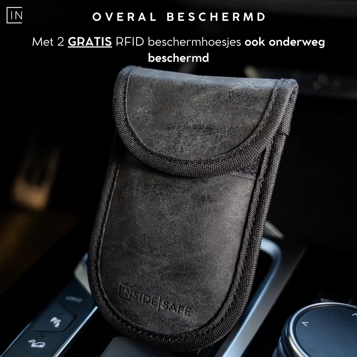Inside Safe Faraday Box Autosleutel - Black Rock - Autosleutel RFID Antidiefstal - Keyless Entry Hoesje - 2 Stuks - RFID Beschermhoes Autosleutel 13 Inside Safe Faraday Box Autosleutel - Black Rock - Autosleutel RFID Antidiefstal - Keyless Entry Hoesje - 2 Stuks - RFID Beschermhoes Autosleutel - Afbeelding 11