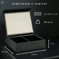 Inside Safe Faraday Box Autosleutel - Black Rock - Autosleutel RFID Antidiefstal - Keyless Entry Hoesje - 2 Stuks - RFID Beschermhoes Autosleutel 39 Inside Safe Faraday Box Autosleutel - Black Rock - Autosleutel RFID Antidiefstal - Keyless Entry Hoesje - 2 Stuks - RFID Beschermhoes Autosleutel -Auto-Onderdelenwinkel 1200x1200 495