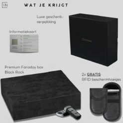 Inside Safe Faraday Box Autosleutel - Black Rock - Autosleutel RFID Antidiefstal - Keyless Entry Hoesje - 2 Stuks - RFID Beschermhoes Autosleutel 41 Inside Safe Faraday Box Autosleutel - Black Rock - Autosleutel RFID Antidiefstal - Keyless Entry Hoesje - 2 Stuks - RFID Beschermhoes Autosleutel -Auto-Onderdelenwinkel 1200x1200 497