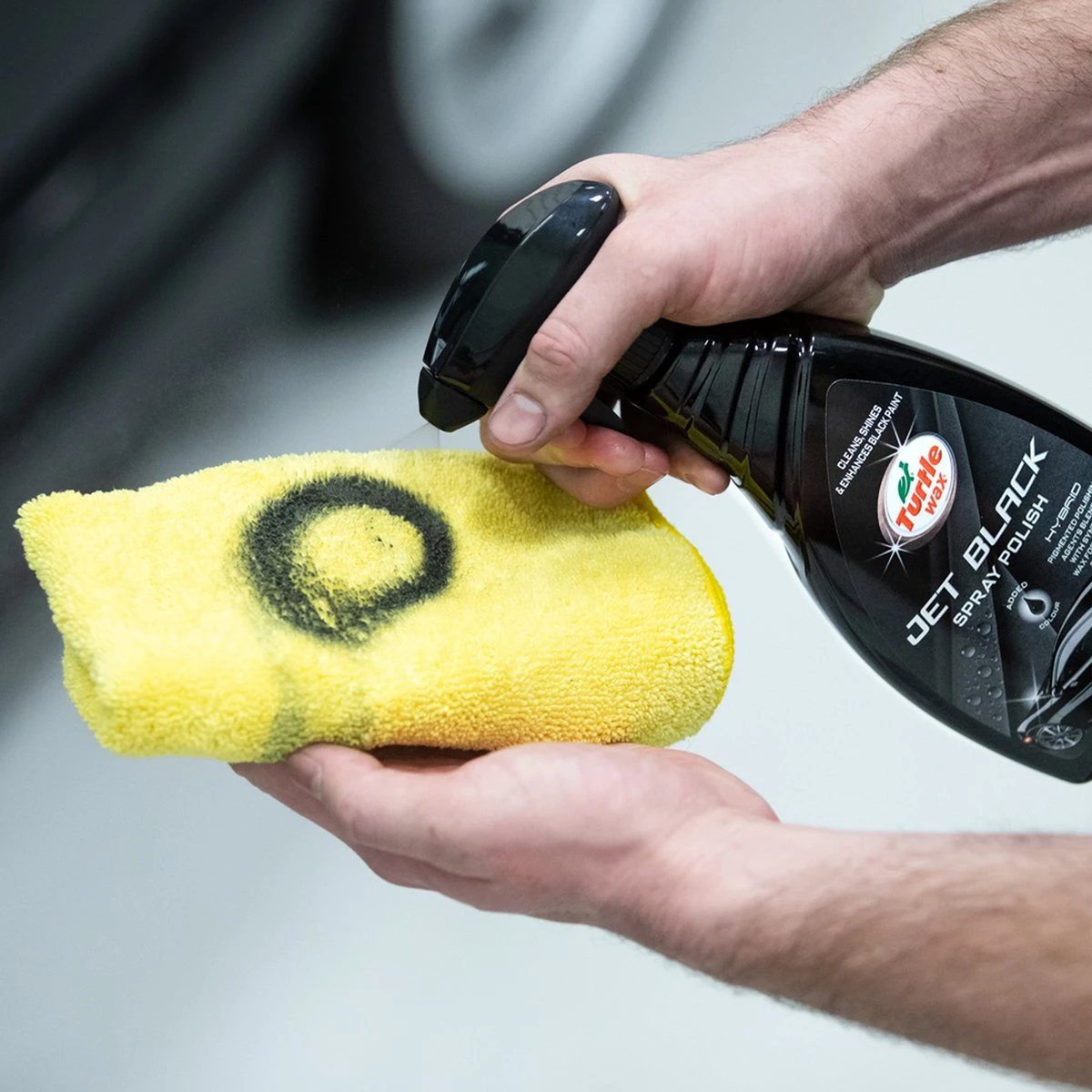 Turtle Wax 53203 Hybrid Jet Black Spray Polish 500ml 9 Turtle Wax 53203 Hybrid Jet Black Spray Polish 500ml - Afbeelding 7