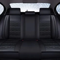 Merkloos ELUTO Leren Stoelhoes Auto - Universele Autostoelhoezen Set - Autostoel Hoes - 15 Stuks - Zwart 12 Merkloos ELUTO Leren Stoelhoes Auto - Universele Autostoelhoezen Set - Autostoel Hoes - 15 Stuks - Zwart -Auto-Onderdelenwinkel 1200x1200 533