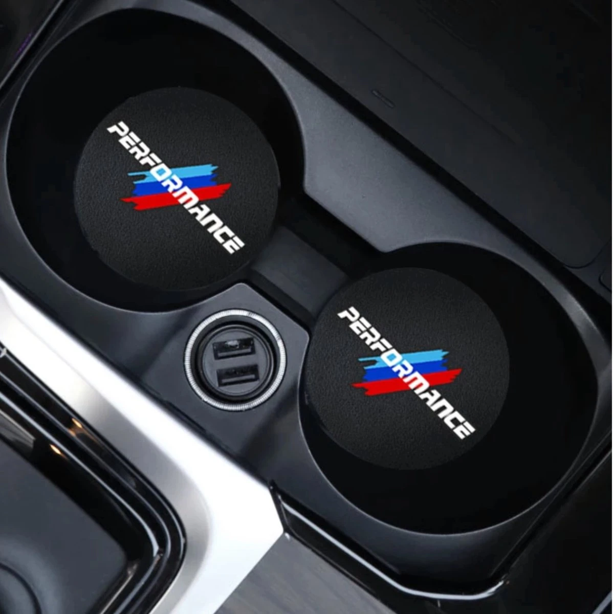 Merkloos Set Van 2 Bekerhouder Inleggers - Performance - Lederen Look - Geschikt Voor BMW - Past Bij Oa. BMW 1-serie / 3-serie / 5-serie / E46 / E90 / E92 / M3 / M4 / M5 / X1 / X3 / X5 - Lederen Bekerhouders Onderzetters - Zwart - Auto Accessoires 3 Merkloos Set Van 2 Bekerhouder Inleggers - Performance - Lederen Look - Geschikt Voor BMW - Past Bij Oa. BMW 1-serie / 3-serie / 5-serie / E46 / E90 / E92 / M3 / M4 / M5 / X1 / X3 / X5 - Lederen Bekerhouders Onderzetters - Zwart - Auto Accessoires