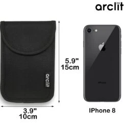 Arclit® | 2x Autosleutel RFID Anti-Diefstal Beschermhoes + 2x RFID Kaarthouders | 2Pack | Keyless Entry Beveiliging Hoesje | Signaal Blokkerende Beschermhoes | Voordeelverpakking | Maat M -Auto-Onderdelenwinkel 1200x1200 666