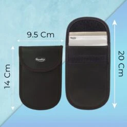 Faraday Kooi Hoesje (1x) + 1x RFID Kaarthouder - Autosleutel RFID Antidiefstal - Keyless Entry Go Sleutel Etui - Qwality4u -Auto-Onderdelenwinkel 1200x1200 680