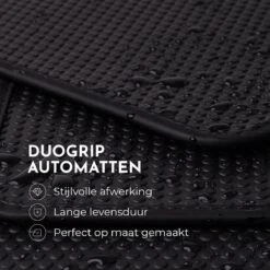 DuoGrip Rubber Automatten Tesla Model Y - Bouwjaar: 2021 - 2023 - 3-delig - Past In Alle Uitvoeringen -Auto-Onderdelenwinkel 1200x1200 721