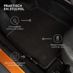 DuoGrip Rubber Automatten Tesla Model Y - Bouwjaar: 2021 - 2023 - 3-delig - Past In Alle Uitvoeringen -Auto-Onderdelenwinkel 1200x1200 722