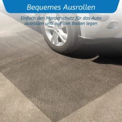 Anti Marten Mat Martenwerende Auto, Marterrooster Voor Auto- 160x200cm , Opvouwbare Vloermat, HDPE - Marten Verdwijnen Gemakkelijk, Dierenbescherming Conform Marterbescherming Auto - Martenrooster / Martenbeveiliging -Auto-Onderdelenwinkel 1200x1200 734