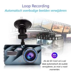 Living Needs Dashcam- Dashcam Voor Auto - Voor En Achter Camera - Full HD - Parkeerstand Met Ingebouwde G-sensor - 170° Wijdhoeklens - Nachtvisie. -Auto-Onderdelenwinkel 1200x1200 752