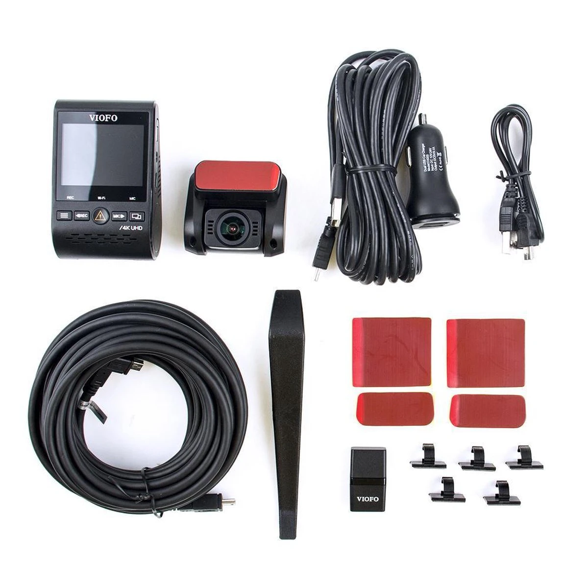 VIOFO A129 Duo Pro 4k Dashcam + GPS + Hardwire Kit + 2x CPL Filter - Voor En Achter Full HD Auto Dashcam 7 VIOFO A129 Duo Pro 4k Dashcam + GPS + Hardwire Kit + 2x CPL Filter - Voor En Achter Full HD Auto Dashcam - Afbeelding 5