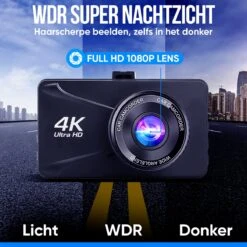 Strex Dashcam Voor Auto - Dashboard Camera - 1080P Full HD Auto Camera Met Bewegingsdetectie - Nachtzicht - G-Sensor - 150° Groothoeklens -Auto-Onderdelenwinkel 1200x1200 776