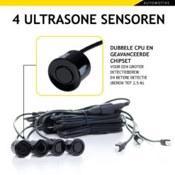 Dunlop Parkeersensoren - 12 Volt - 78dB - Met Obstakel-Indicator En 4 Sensoren -Auto-Onderdelenwinkel 1200x1200 812