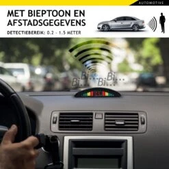 Dunlop Parkeersensoren - 12 Volt - 78dB - Met Obstakel-Indicator En 4 Sensoren -Auto-Onderdelenwinkel 1200x1200 813