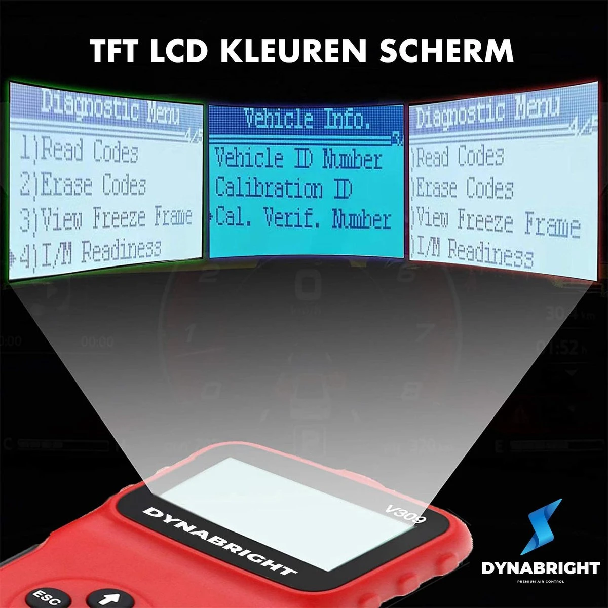 DynaBright - OBD2 Scanner Voor Auto - Uitleesapparatuur Auto - Storing Zoeken - Diagnosecomputer - OBD2 - Uitleesapparatuur - OBD 12 DynaBright - OBD2 Scanner Voor Auto - Uitleesapparatuur Auto - Storing Zoeken - Diagnosecomputer - OBD2 - Uitleesapparatuur - OBD - Afbeelding 11