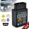 IGOODS OBD2 Scanner Bluetooth -Mini ELM327 - V2.1 Bluetooth- HH OBD - OBDII - Auto Computer Uitlezen - Car Reader - Diagnose - Zwart