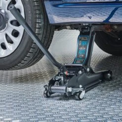 Datona® Garagekrik Laag Model - 2,5 Ton - Mat Zwart -Auto-Onderdelenwinkel 1200x1200 900