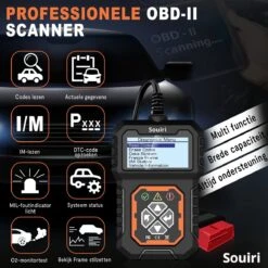 Souiri OBD 2 Auto Scanner - Auto Reader – Uitleesapparatuur – Auto Accessoires – Nederlandse Handleiding -Auto-Onderdelenwinkel 1200x1200 958