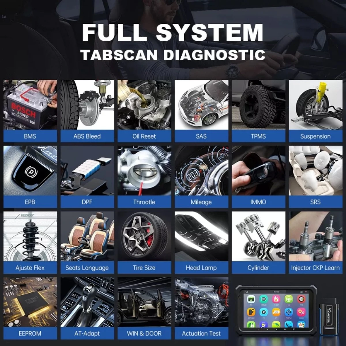 VDIAGTOOL VD900 Auto Diagnose Uitleesapparatuur Universeel WiFi OBD2 16 VDIAGTOOL VD900 Auto Diagnose Uitleesapparatuur Universeel WiFi OBD2 - Afbeelding 14