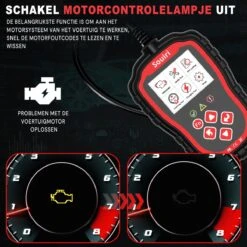 Souiri OBD2 Scanner – Auto Uitleesapparatuur Boordcomputer - OBD Storing Detector - Plug & Play -Auto-Onderdelenwinkel 1200x1200 968