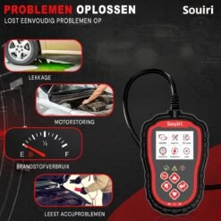 Souiri OBD2 Scanner – Auto Uitleesapparatuur Boordcomputer - OBD Storing Detector - Plug & Play -Auto-Onderdelenwinkel 1200x1200 971