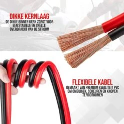 Strex Startkabels 25 Mm2 - 3.5M - 750A - Extra Robuust - Auto / Bus / Vrachtwagen / Boot - Incl. Opbergtas 12 Strex Startkabels 25 Mm2 - 3.5M - 750A - Extra Robuust - Auto / Bus / Vrachtwagen / Boot - Incl. Opbergtas -Auto-Onderdelenwinkel 1200x1200 987