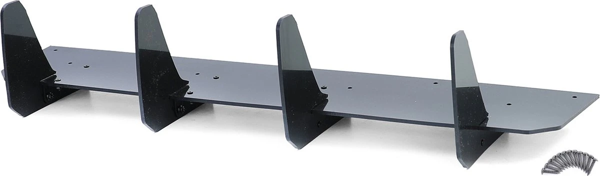 No Name Audi A3 S3 8V Sportback 2016 T/m 2021 Diffuser Splitter Achterbumper Valance Spoiler Styling Tuning 9 No Name Audi A3 S3 8V Sportback 2016 T/m 2021 Diffuser Splitter Achterbumper Valance Spoiler Styling Tuning - Afbeelding 7