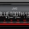 JVC KD-X282BT Autoradio - Rood