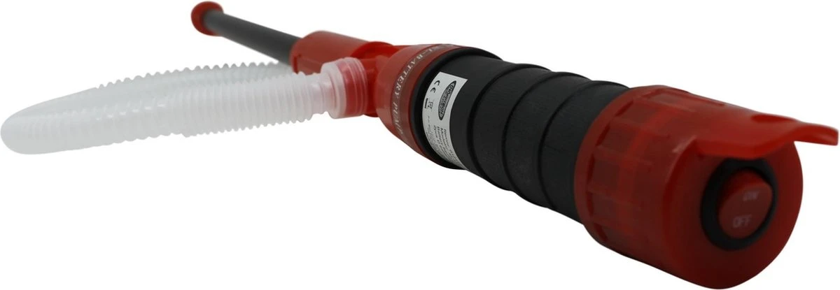 Hofftech - Overhevelingspomp - Elektrische Hevelpomp - Werkt Op Batterijen - Geschikt Voor Dunne Vloeistoffen - 65 Cm 6 Hofftech - Overhevelingspomp - Elektrische Hevelpomp - Werkt Op Batterijen - Geschikt Voor Dunne Vloeistoffen - 65 Cm - Afbeelding 4