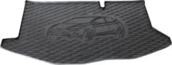 Rubber Kofferbakmat Met Opdruk - Geschikt Voor Ford Fiesta Hatchback 2008-2017